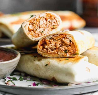 BBQ Chicken Wrap