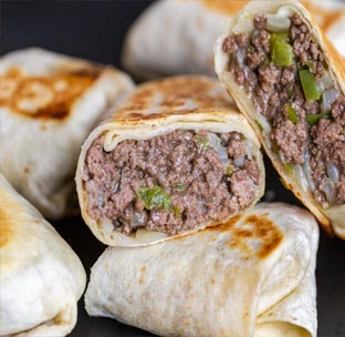 Cheesesteak Wrap