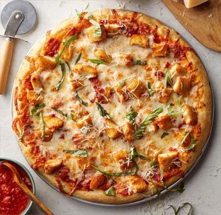 Chicken Parmigan Pizza