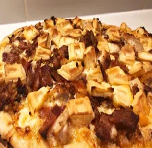 Chicken Steak Pizza