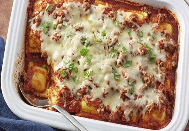 Baked Cheese Ravioli